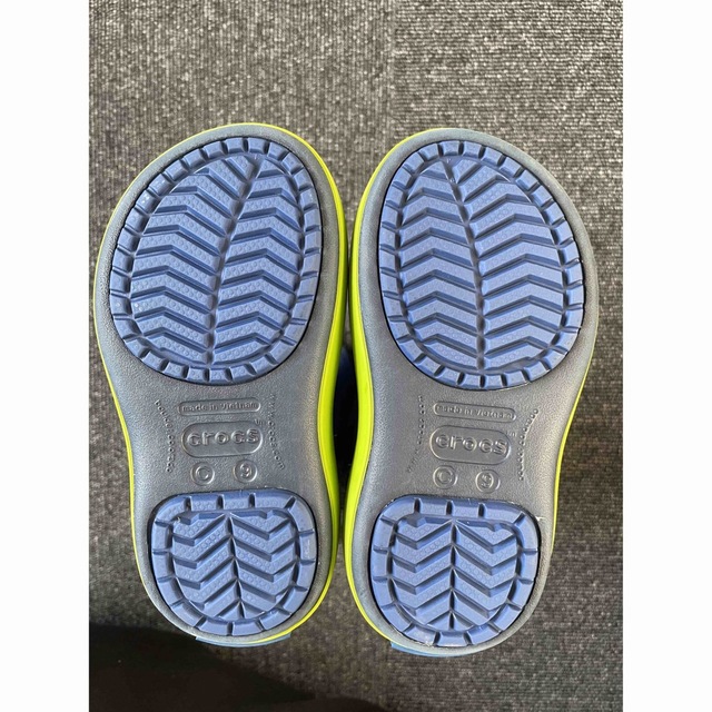 crocs(クロックス)のクロックス　スノーブーツ　C9 キッズ/ベビー/マタニティのキッズ靴/シューズ(15cm~)(ブーツ)の商品写真