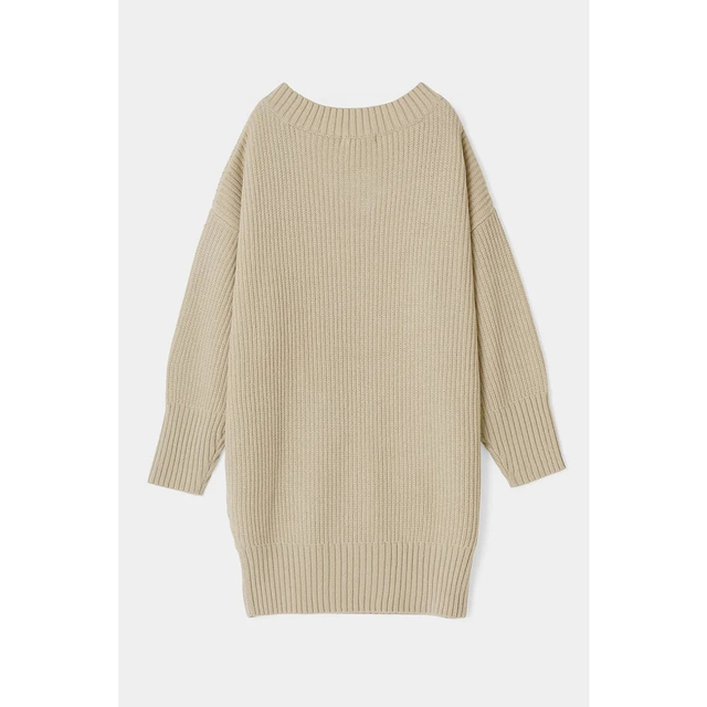 moussy(マウジー)の新品タグ 未着 マウジー moussy MIXCOLOR VNLONGKNIT レディースのトップス(ニット/セーター)の商品写真