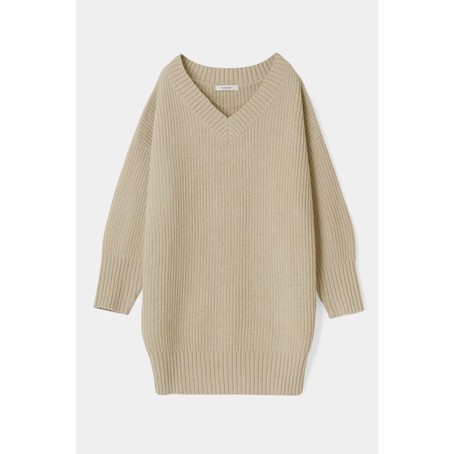 moussy(マウジー)の新品タグ 未着 マウジー moussy MIXCOLOR VNLONGKNIT レディースのトップス(ニット/セーター)の商品写真