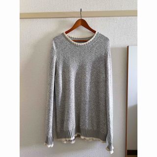 マルタンマルジェラ(Maison Martin Margiela)のMaison Martin Margiela リネン オーバーサイズ ニット(ニット/セーター)