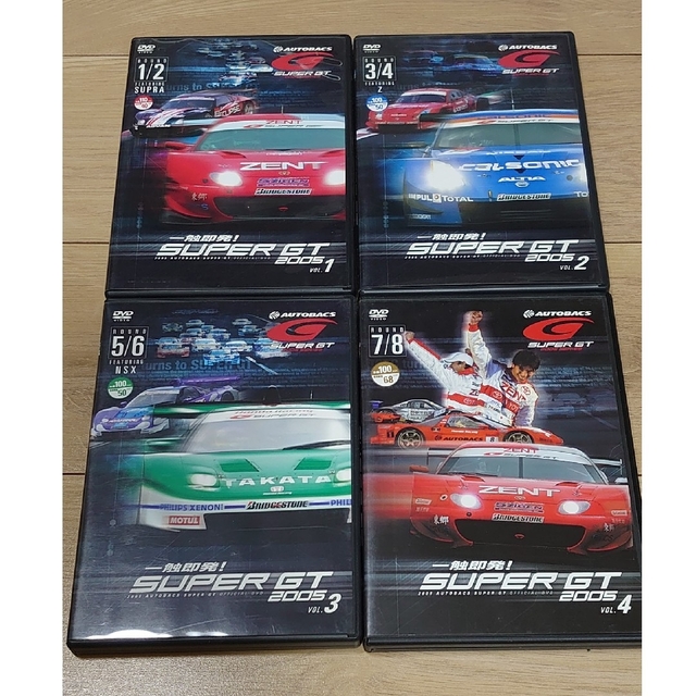 スーパーGT DVDセット エンタメ/ホビーのDVD/ブルーレイ(スポーツ/フィットネス)の商品写真