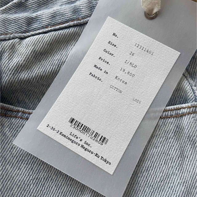 TODAYFUL - ☆新品未使用☆TODAYFUL Nora's Denim 26の通販 by TODAYFUL - ☆新品未使用☆TODAYFUL Nora's Denim 26の通販 by