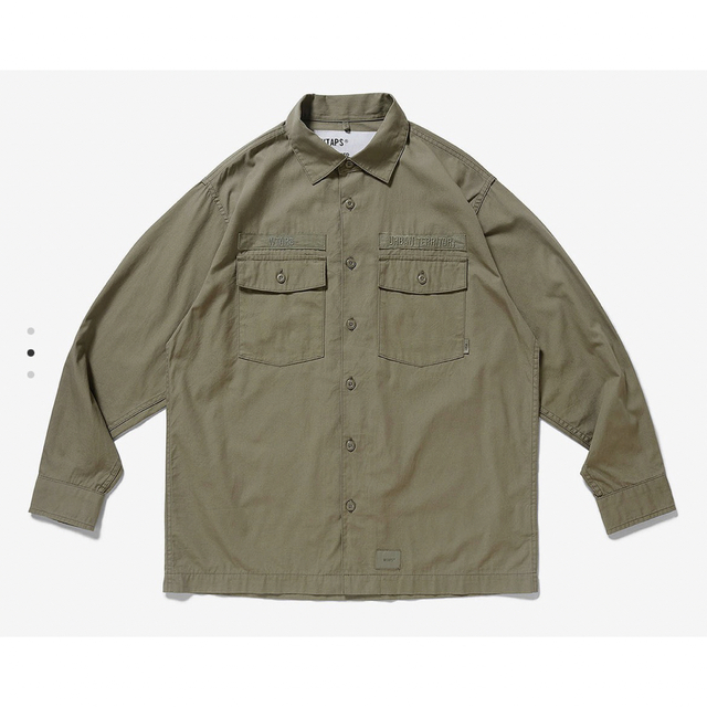 WTAPS 22AW CBW / LS / COTTON. POPLIN S-