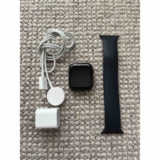 アップルウォッチ(Apple Watch)のApple Watch SE 44mm GPSモデル スペースグレイ(腕時計(デジタル))