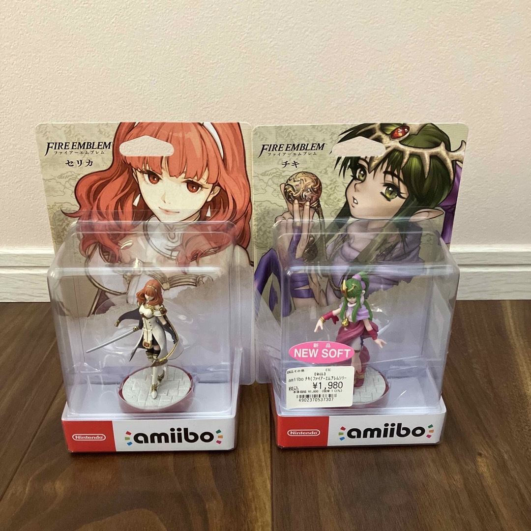 amiibo セリカ　amiiboチキ　　新品未開封