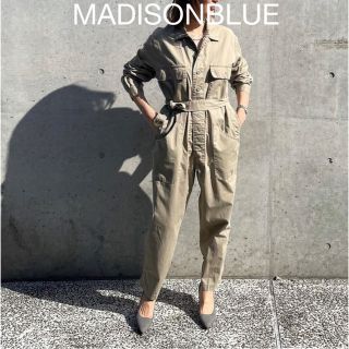 マディソンブルー(MADISONBLUE)の【MADISONBLUEマディソンブルー】コットンリネンジャンプスーツ/01(オールインワン)