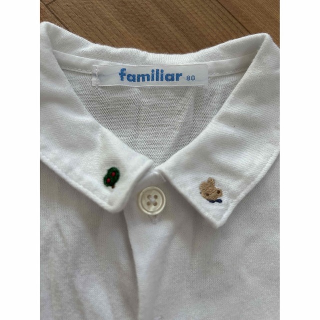 familiar(ファミリア)の【かなめ姫様専用】familiar 80シャツ キッズ/ベビー/マタニティのベビー服(~85cm)(シャツ/カットソー)の商品写真