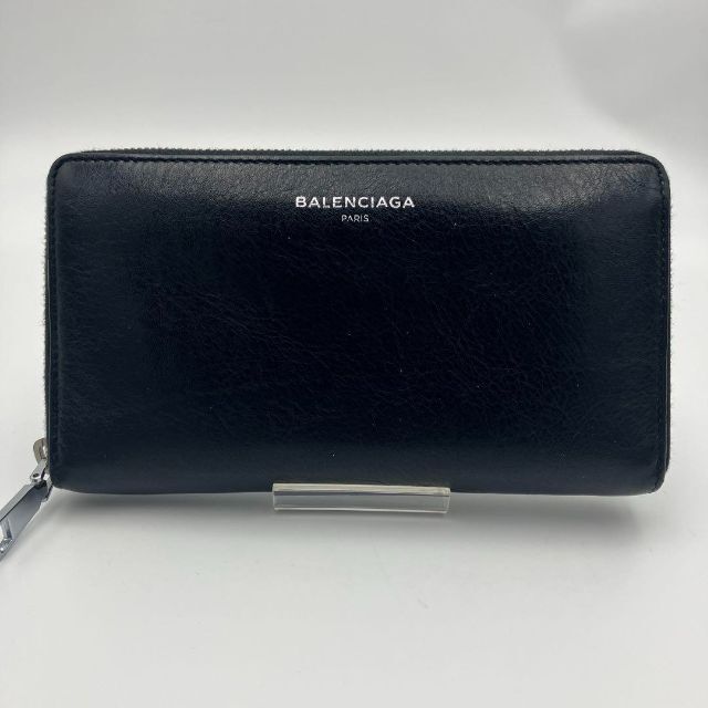Balenciaga - 美品✨バレンシアガ エッセンシャル 長財布 ラウンド