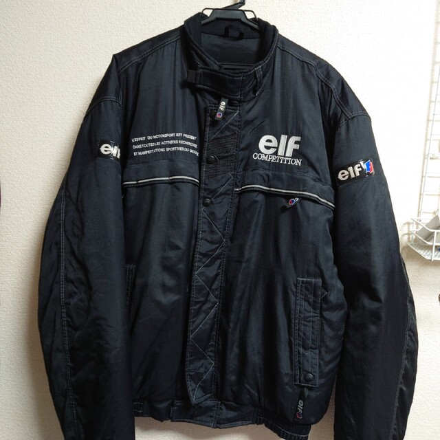 eif 中綿入り　ライダースジャケット　黒　4XL