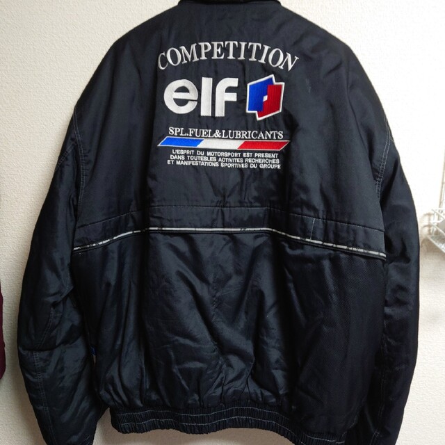 eif 中綿入り　ライダースジャケット　黒　4XL