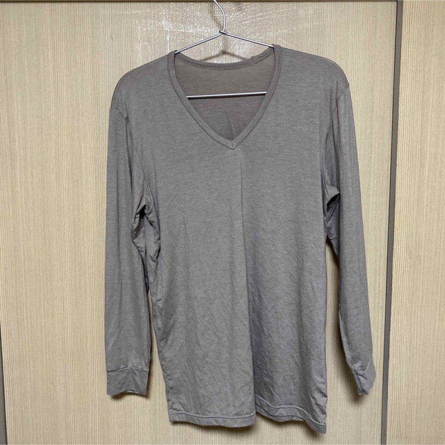 UNIQLO(ユニクロ)のユニクロ　ヒートテック ロングT　2点セット メンズのトップス(Tシャツ/カットソー(七分/長袖))の商品写真