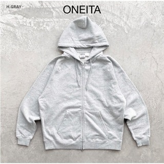 ONEITA - ONEITAパワースウェット 2123-0260N W zip parka Mの通販｜ラクマ