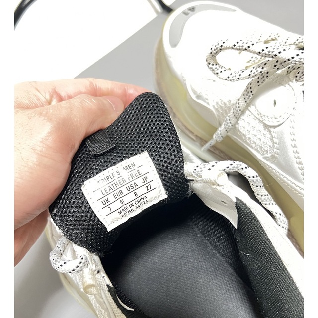 Balenciaga バレンシアガ　triple s クリアソール　超美品 5