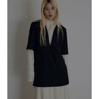 アメリヴィンテージ(Ameri VINTAGE)のAmeri  JACKET LIKE V NECK TOP 【新品】(チュニック)