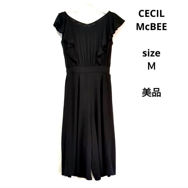 CECIL McBEE(セシルマクビー)のCECIL McBEE　セシルマクビー　ノースリーブオールインワン レディースのパンツ(オールインワン)の商品写真