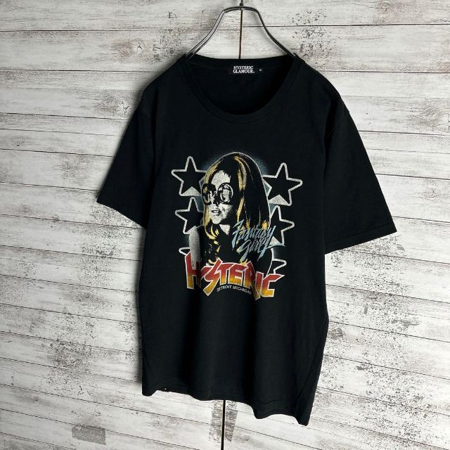 7693 【人気デザイン】ヒステリックグラマー☆ヒスガール定番カラーtシャツ美品