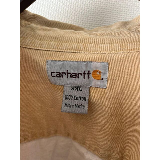 カーハート 厚手 コットンワークシャツ XXL 1