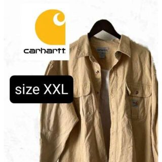 カーハート(carhartt)の古着 カーハート 厚手 コットンワークシャツ XXL(シャツ)