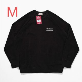 ワンエルディーケーセレクト(1LDK SELECT)のennoy ROUND NECK PULLOVER 黒 M 新品未使用(ニット/セーター)