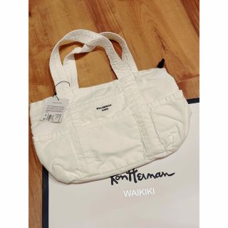 ロンハーマンカリフォルニア(Ron Herman California)のRon Herman Waikiki限定　限定お値下げ！ Sサイズ　ホワイト(ハンドバッグ)