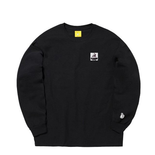 XLARGE(エクストララージ)の送料込 黒 XLFR2 SOUVENIR L/S TEE メンズのトップス(Tシャツ/カットソー(七分/長袖))の商品写真