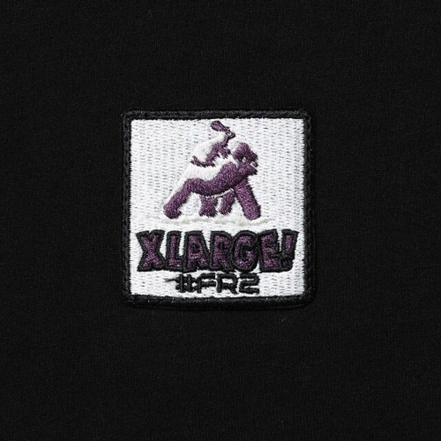 XLARGE(エクストララージ)の送料込 黒 XLFR2 SOUVENIR L/S TEE メンズのトップス(Tシャツ/カットソー(七分/長袖))の商品写真