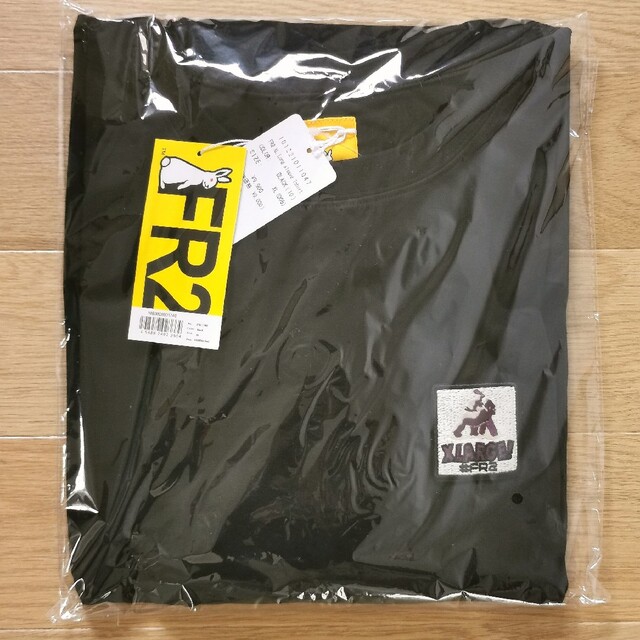 XLARGE(エクストララージ)の送料込 黒 XLFR2 SOUVENIR L/S TEE メンズのトップス(Tシャツ/カットソー(七分/長袖))の商品写真