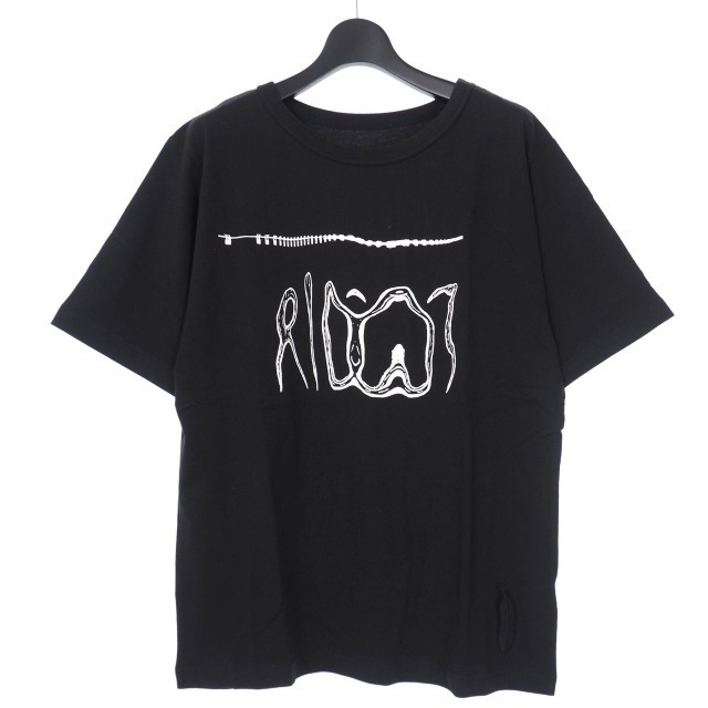 ライオット ファセッタズム 21SS ロゴ プリント Tシャツ 半袖 L 黒