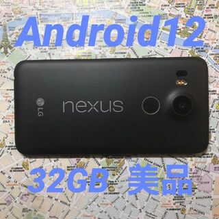 LG Electronics - Nexus5X Android12 32GB SIMフリー 楽天OK 美品