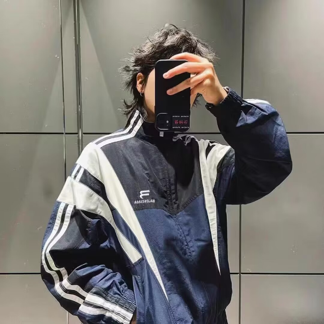 Balenciaga - BALENCIAGA SPORTY B トラックジャケットの通販 by