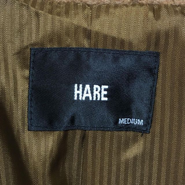 HARE - 【新品 未使用品】HARE ハレ キャメル ウール Pコート Mの通販