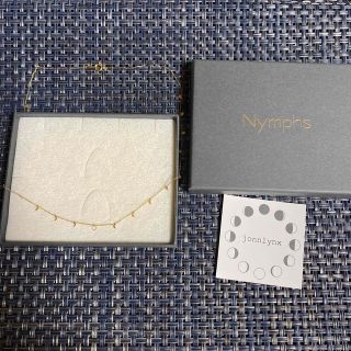 jonnlynx - Nymphs New Moon Necklace / 18K Goldの通販|ラクマ