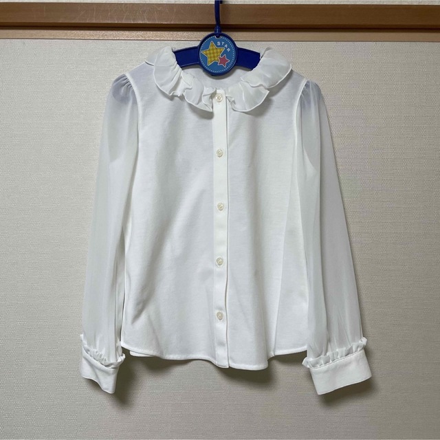 ★美品★ 入学式120cm トッカバンビーニ　ワンピース&ブラウス&カーディガンキッズ服女の子用(90cm~)