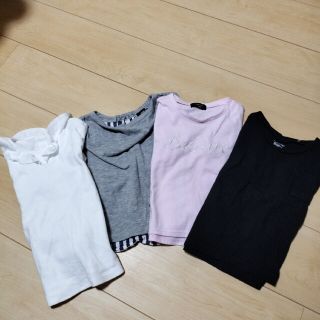 コムサイズム(COMME CA ISM)の100cm 長袖　Tシャツ　4枚セット(Tシャツ/カットソー)