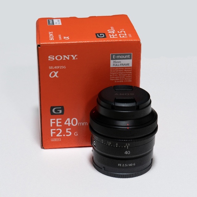 SONY(ソニー)のSony FE 40mm F2.5 G  スマホ/家電/カメラのカメラ(レンズ(単焦点))の商品写真