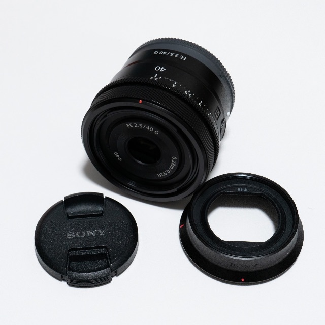 Sony FE 40mm F2.5 G Sony FE 40mm F2.5 G