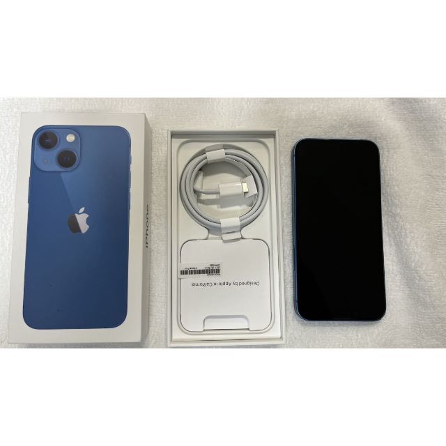 iPhone13mini 256GB SIMロック解除 ブルー