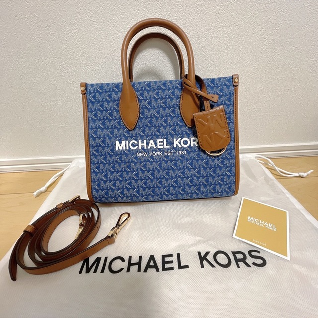 正規品☆マイケルコース☆MICHAEL KORS☆デニム2wayショルダーバッグ ...