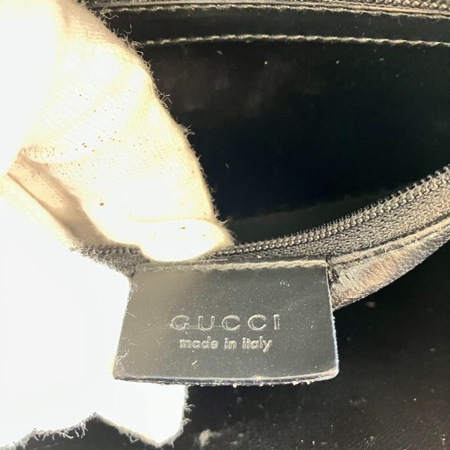 Gucci - グッチ ワンショルダー トートバッグ ハンドバッグ レザー