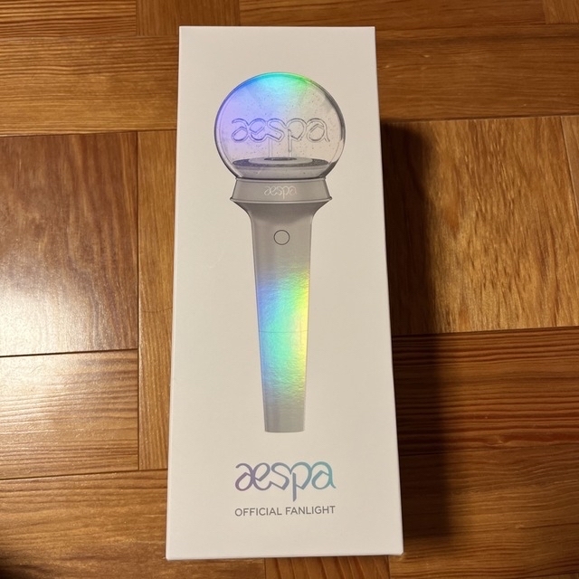 aespa official fanlight 2023 銀テープ付き 2