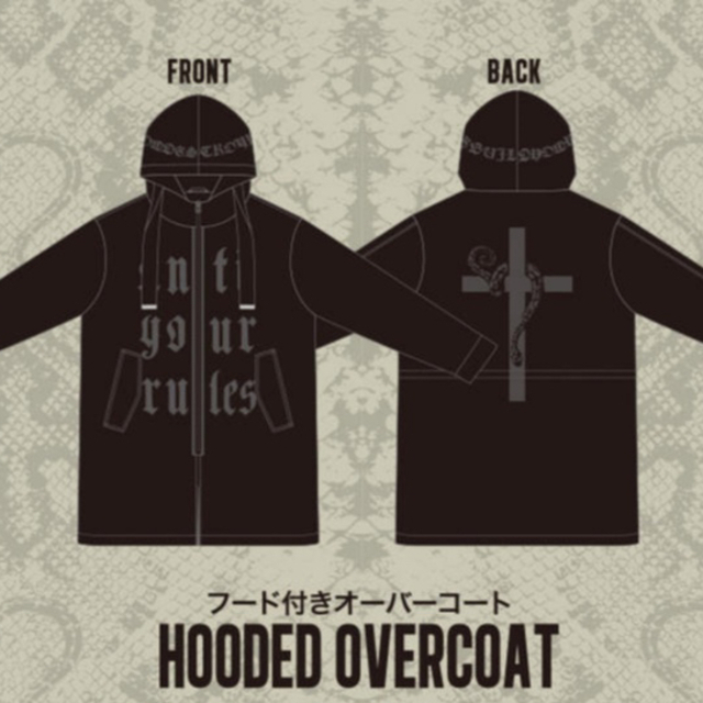 HYDE HOODED OVERCOAT フード オーバーコート