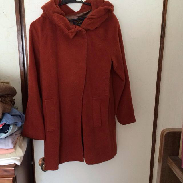 Kastane(カスタネ)のビッグフードコート レディースのジャケット/アウター(ロングコート)の商品写真