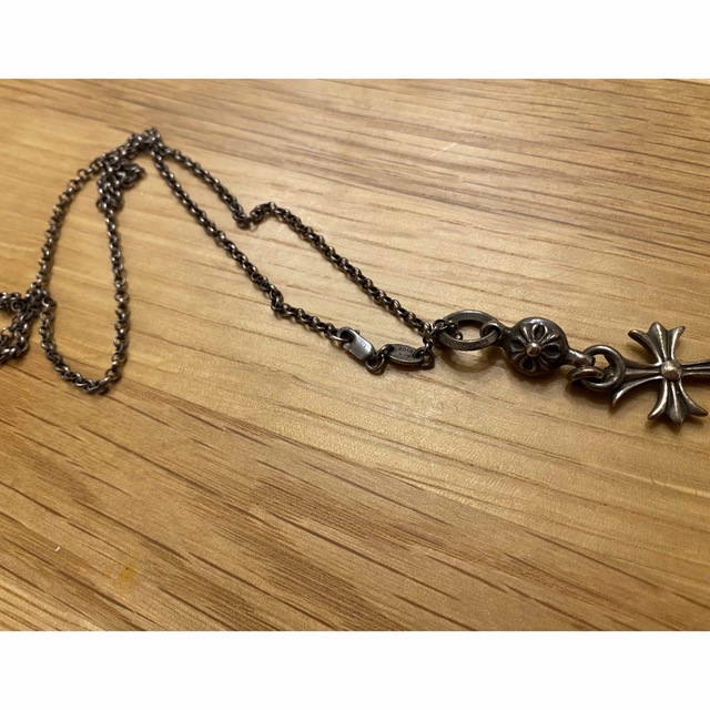 Chrome Hearts(クロムハーツ)の【正規品】クロムハーツ ワンボールタイニー&ネックレスチェーン メンズのアクセサリー(ネックレス)の商品写真