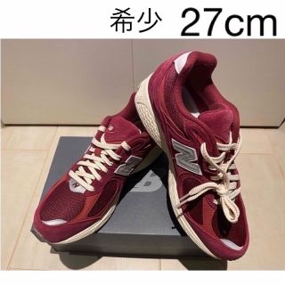 ニューバランス(New Balance)のNew balance M2002 R レッドワイン27センチ(スニーカー)