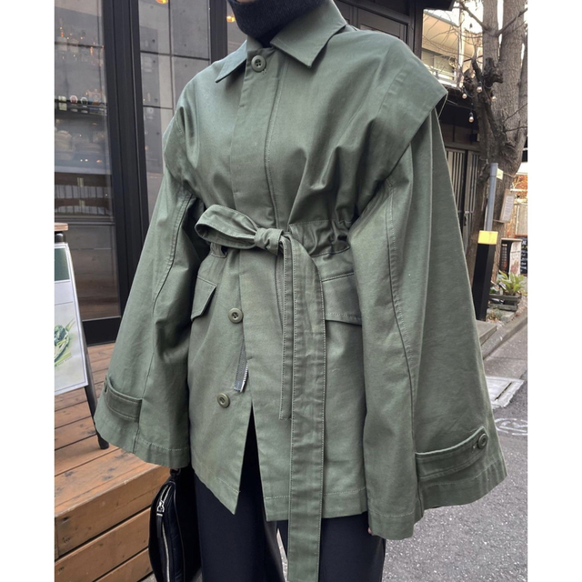 クラネ 2WAY MILITARY JACKET ミニタリージャケット - ミリタリー