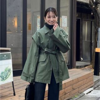 クラネ 2WAY MILITARY JACKET ミニタリージャケット - ミリタリー ...