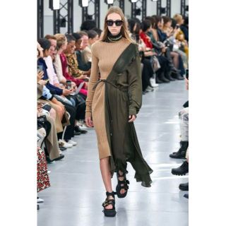 sacai 2020ss コンボニットドレス サカイ www.pothashang.in