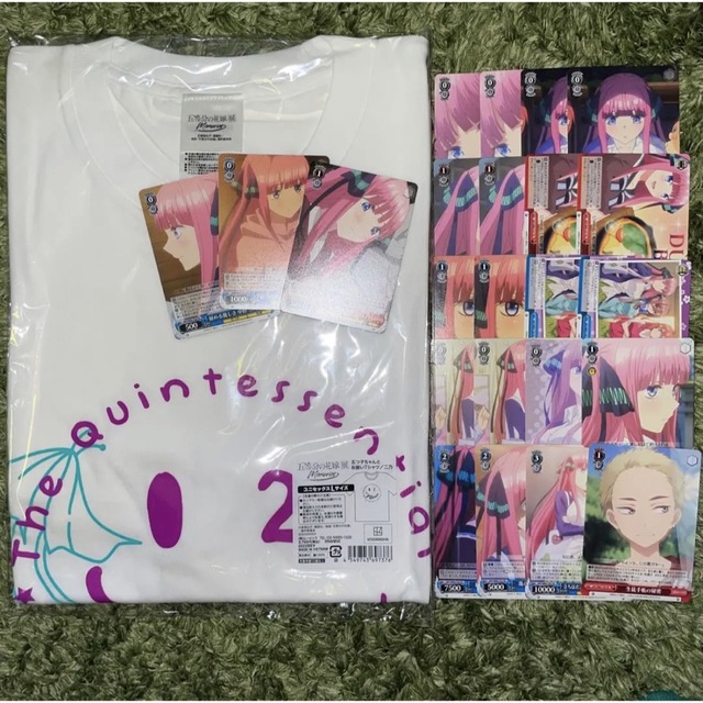 五等分の花嫁 五等分の花嫁展 中野二乃 二乃 Tシャツ