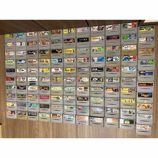 スーパーファミコン - スーパーファミコン　ソフト　カセット　110本　まとめ売り　Nintendo