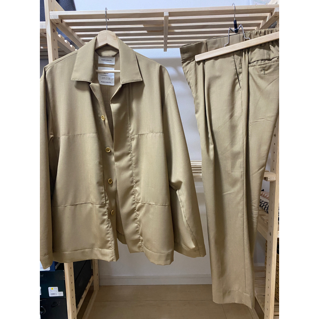 markaware organic tropical wool セットアップ セットアップ 毎日出荷